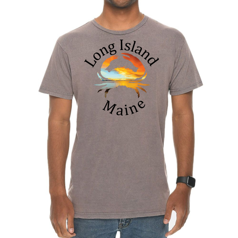 Long Island Maine Hippie Vintage T-shirt | Artistshot