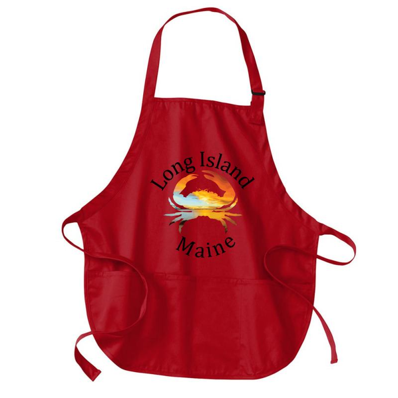 Long Island Maine Hippie Medium-length Apron | Artistshot