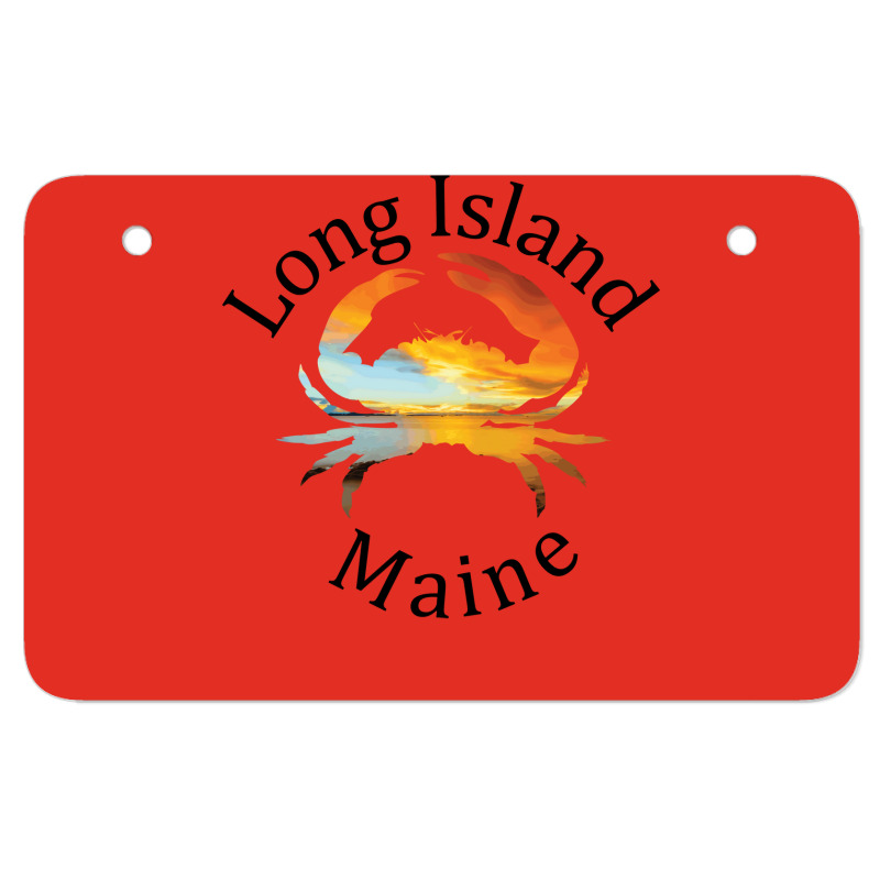 Long Island Maine Hippie Atv License Plate | Artistshot