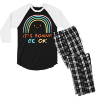 Its Going To Be Ok Nostalgia Men's 3/4 Sleeve Pajama Set | Artistshot