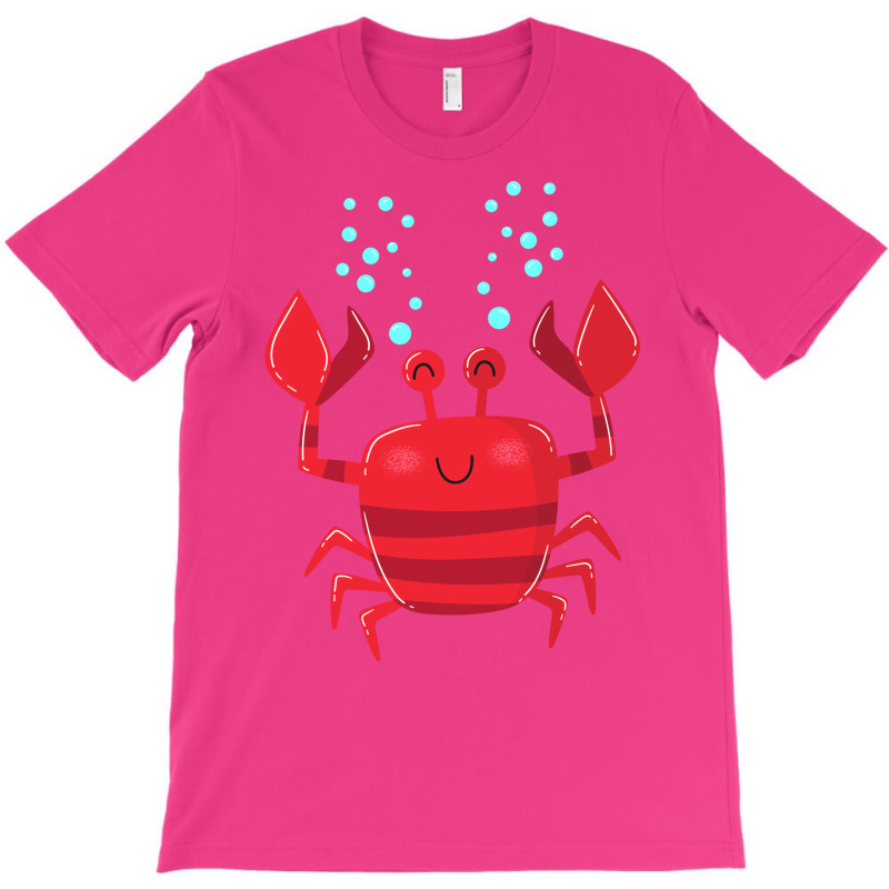 Smiling Crab Vintage T-shirt | Artistshot