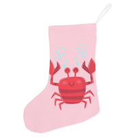 Smiling Crab Vintage Holiday Stocking | Artistshot