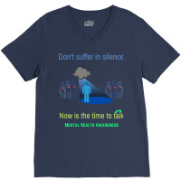 Dont Suffer In Silence Tumblr V-neck Tee | Artistshot