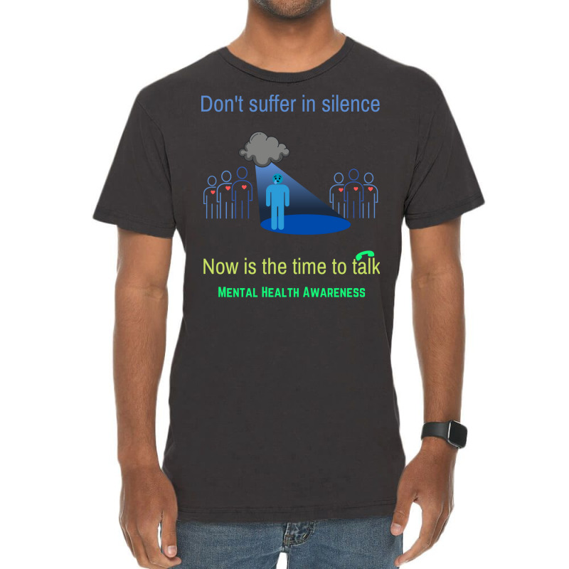 Dont Suffer In Silence Tumblr Vintage T-Shirt by domoajoedthb | Artistshot