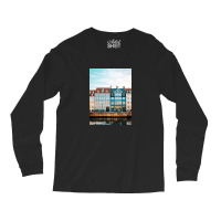 Copenhagen City Poster Long Sleeve Shirts | Artistshot