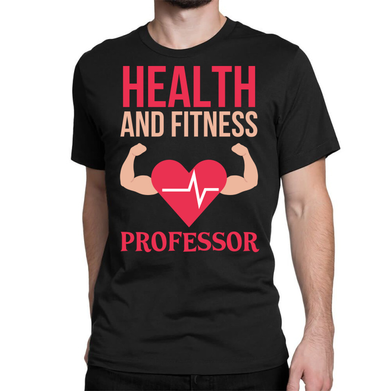 Health And Fitness Professor Red Classic T-shirt by mangisoustac | Artistshot