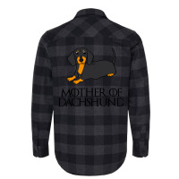 Mother Of Dachshund Black Tan Flannel Shirt | Artistshot