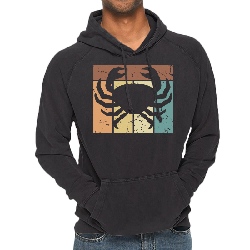 Vintage Crab Crabs Retro Crabbing Travel Vintage Hoodie | Artistshot