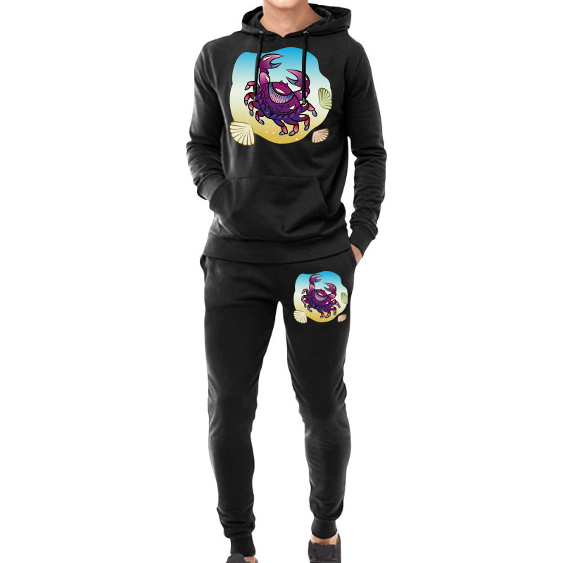 Sand Crab Love Hoodie & Jogger Set | Artistshot