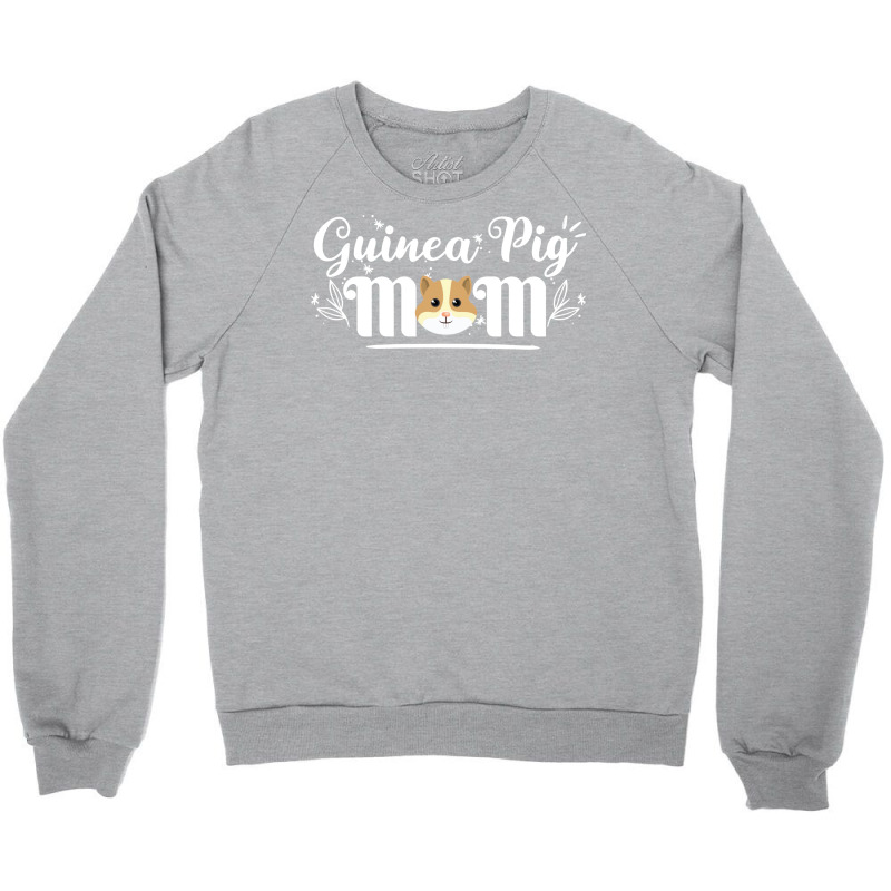 Guinea Pig Mom Cute Guinea Pig Owners Gift Music Crewneck Sweatshirt | Artistshot