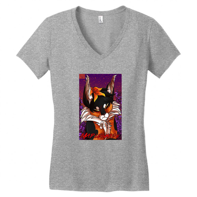 Mapleshade Portrait Women's V-Neck T-Shirt by stefanydona | Artistshot