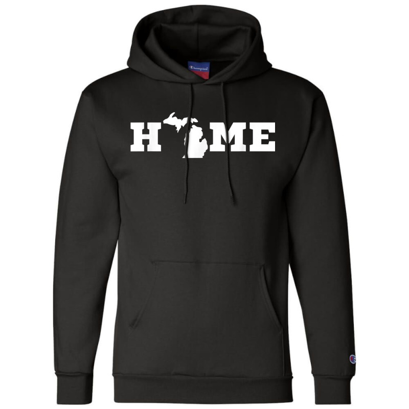 Home State Michigan Up North Midwest Usa Home Stat Champion Hoodie | Artistshot