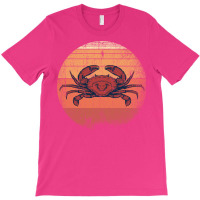 Sea Creature Retro Crab Quote T-shirt | Artistshot