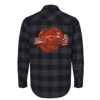 Aquarium Shellfish Lover Crab Cute Flannel Shirt | Artistshot