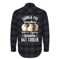 Guinea Pig Quote For Your Guinea Pig Grandma Tumbl Flannel Shirt | Artistshot