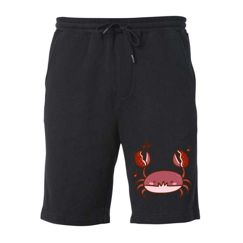 Musical Red Crab Cool Fleece Short | Artistshot