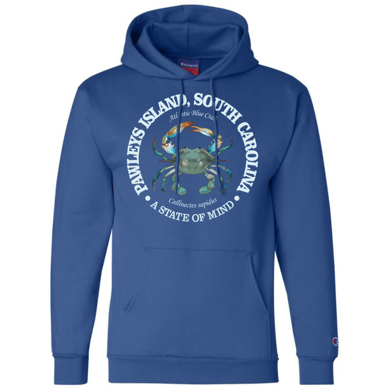 Pawleys Island Blue Crab Summer Champion Hoodie by lasliekokuuai | Artistshot