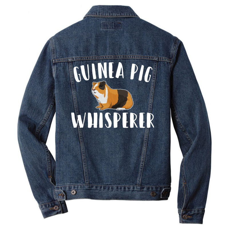 Guinea Pig Guinea Pig Whisperer Men Denim Jacket | Artistshot