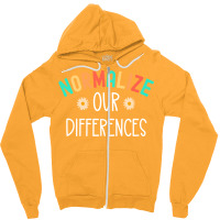 Normalize Our Differences Mental Health Matters Fl Zipper Hoodie | Artistshot