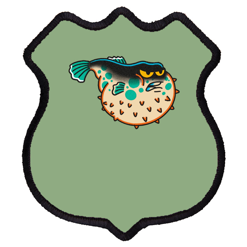 Pufferfish Gift Shield Patch | Artistshot