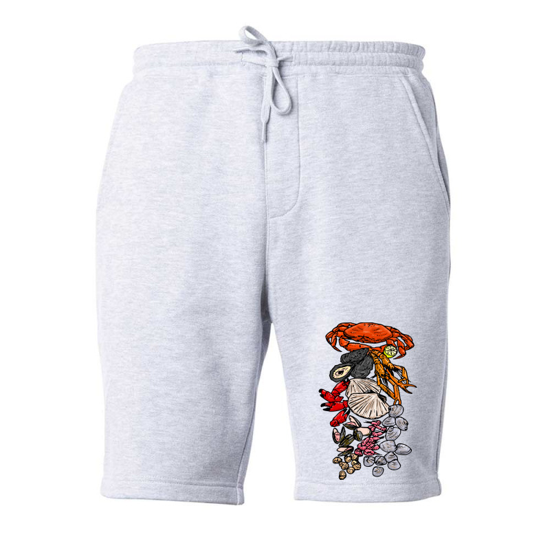 Shell Beach Life Stars Fleece Short | Artistshot