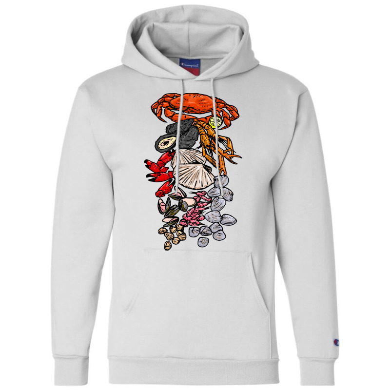 Shell Beach Life Stars Champion Hoodie | Artistshot