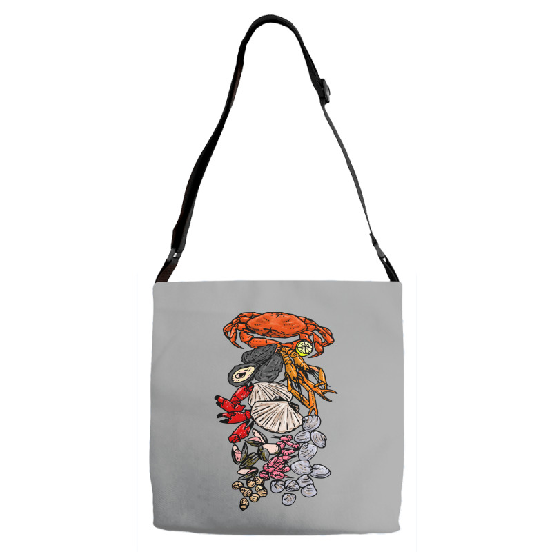 Shell Beach Life Stars Adjustable Strap Totes | Artistshot