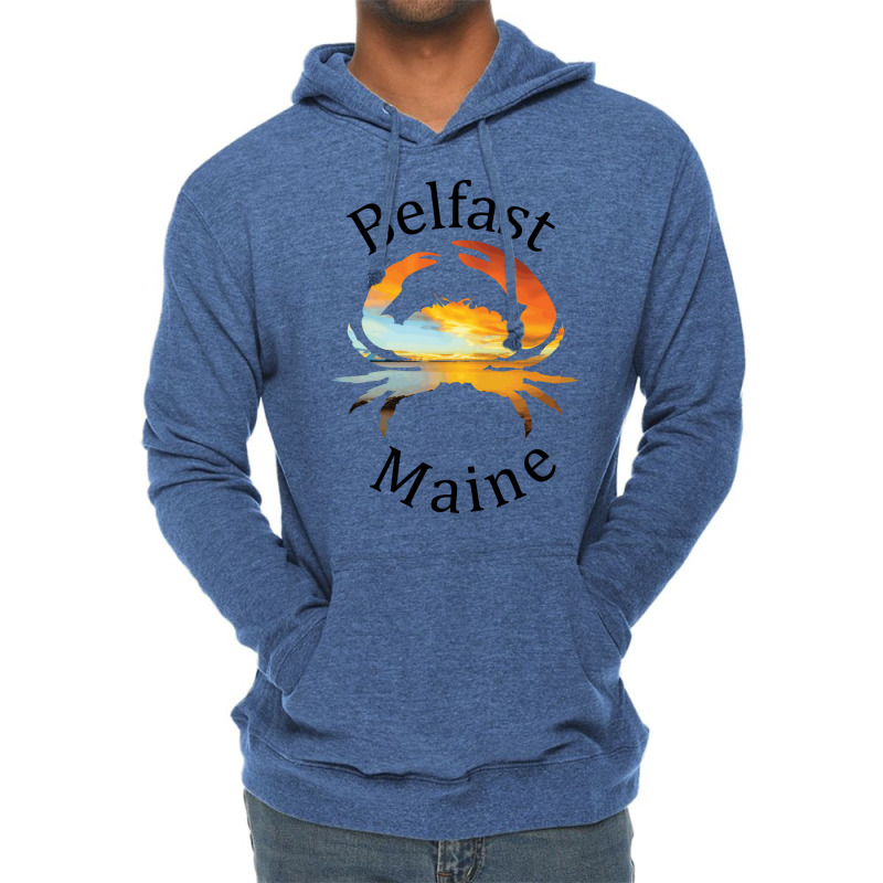 Belfast Maine Girl Lightweight Hoodie | Artistshot