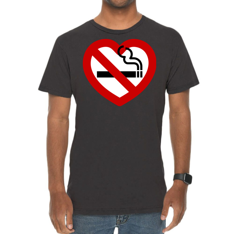 No Love For Smoking Sign Gift Vintage T-Shirt by bilakakassw0 | Artistshot