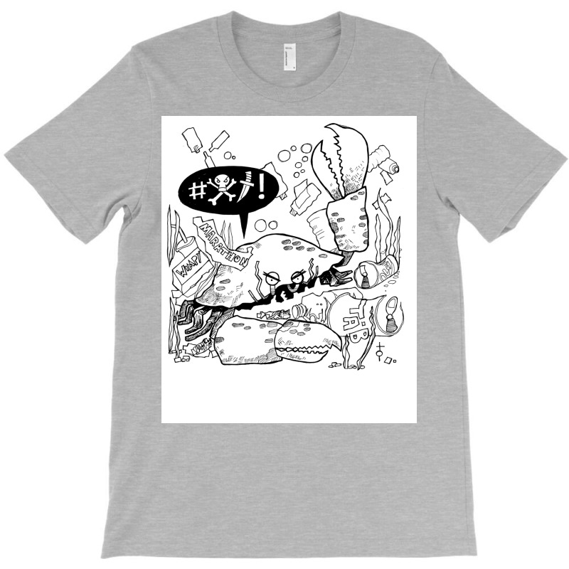 Crab Hippie T-shirt | Artistshot