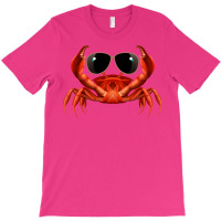 Cool Crab Red T-shirt | Artistshot