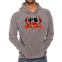 Cool Crab Red Vintage Hoodie | Artistshot