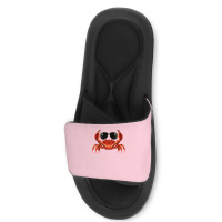 Cool Crab Red Slide Sandal | Artistshot