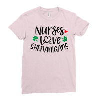 Nurse Love Blue Ladies Fitted T-shirt | Artistshot