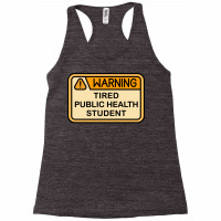 Warning Tired Public Health Student Boy Racerback Tank | Artistshot