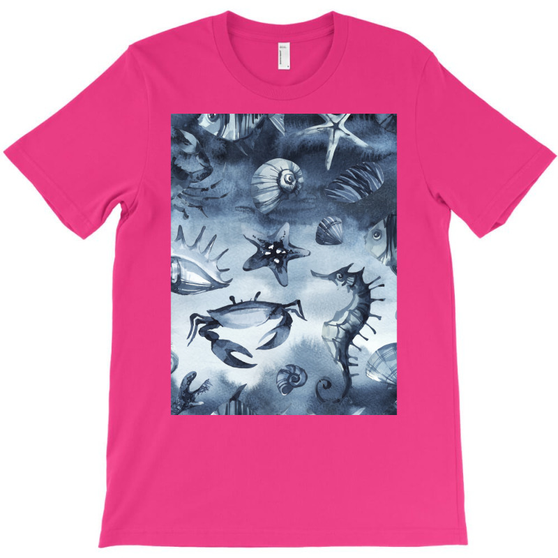 Aquatic Life Hipster T-shirt | Artistshot