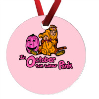 October Pink Humor Ornament | Artistshot