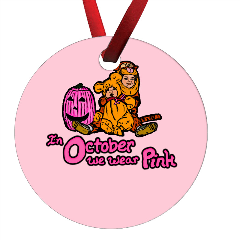 October Pink Humor Ornament | Artistshot