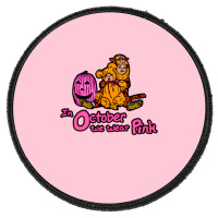 October Pink Humor Round Patch | Artistshot