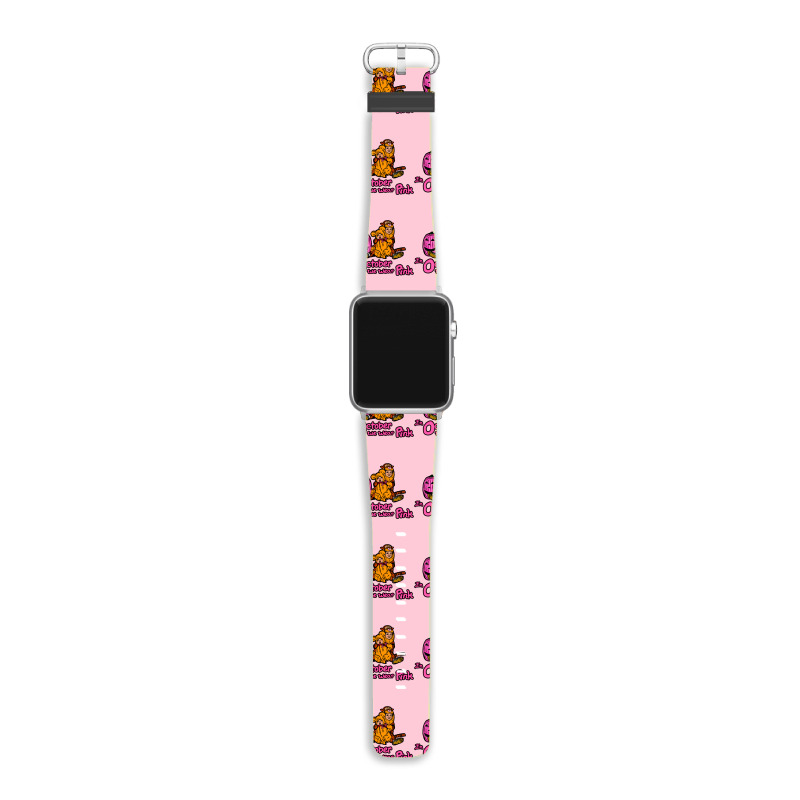 October Pink Humor Apple Watch Band | Artistshot