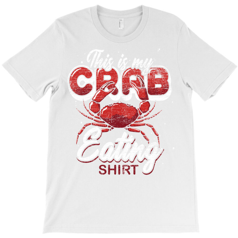 Funny Crab Lover Gift Crab Eating 70s T-shirt | Artistshot