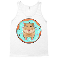 Hamster With Donut Red Tank Top | Artistshot