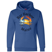 Bar Harbor Maine Humor Champion Hoodie | Artistshot