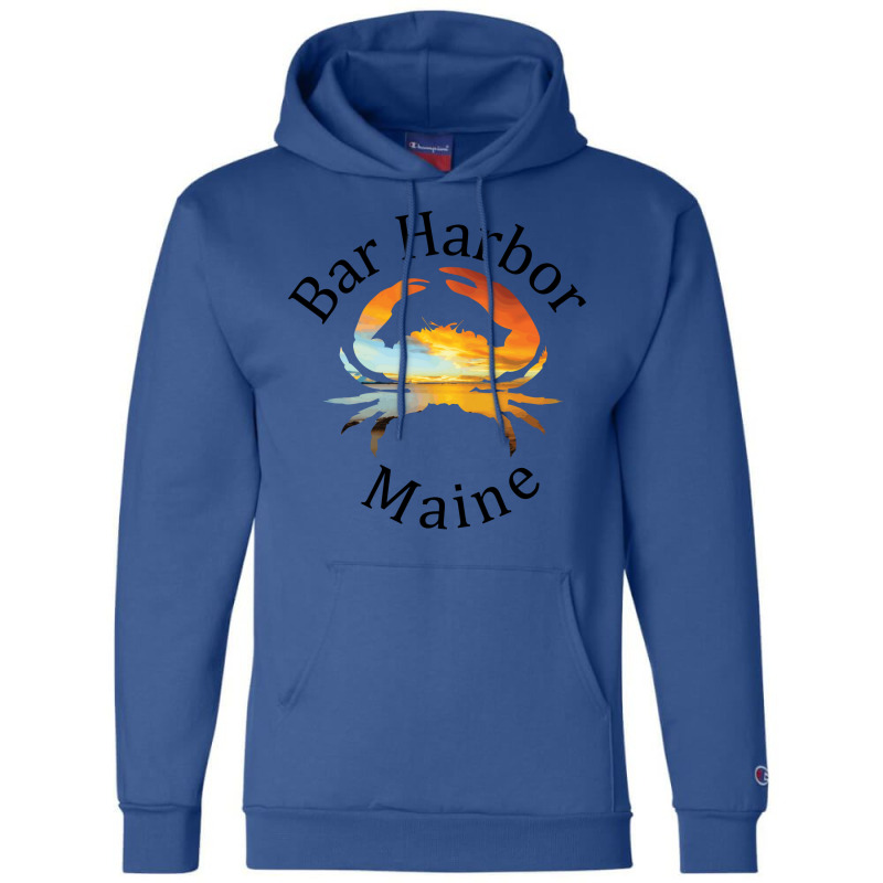 Bar Harbor Maine Humor Champion Hoodie | Artistshot