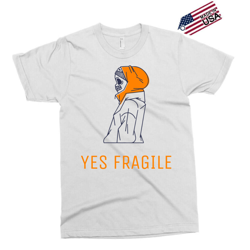 Yes Fragile Mental Health Month Exclusive T-shirt by bilakakassw0 | Artistshot