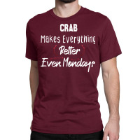 Funny Crab Gift Crab Lovers Gift Stars Classic T-shirt | Artistshot