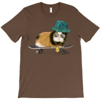 Funny Guinea Pig On A Skateboard Gift T-shirt | Artistshot