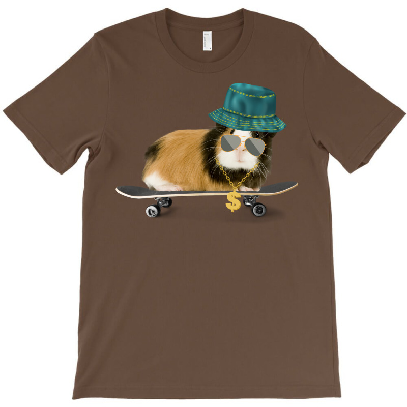 Funny Guinea Pig On A Skateboard Gift T-shirt | Artistshot