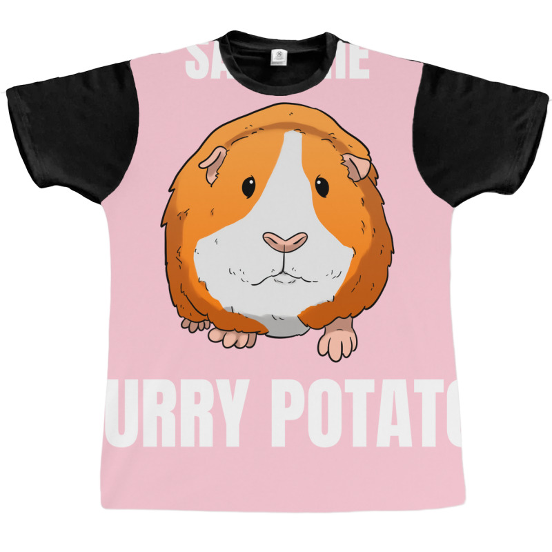 Save The Furry Potato Guinea Pig Cavy Owner Summer Graphic T-shirt | Artistshot