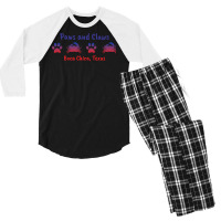 Boca Chica Texas Nostalgia Men's 3/4 Sleeve Pajama Set | Artistshot